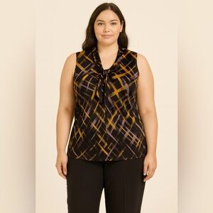 Kasper Women's Sleeveless Shell Top